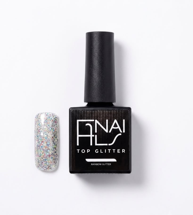 TOP COAT RAIMBOW GLITTER 12ml